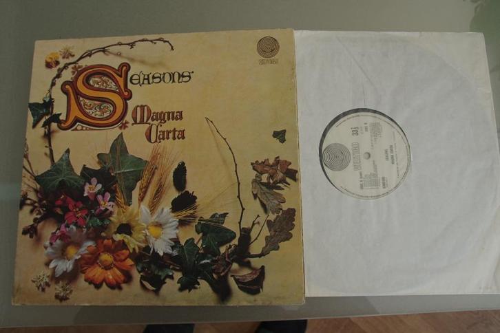 Magna Carta Seasons Vertigo Swirl, Cd's en Dvd's, Vinyl | Rock, Gebruikt, Poprock, 12 inch, Ophalen of Verzenden