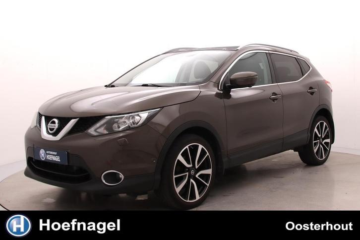 Nissan Qashqai 1.2 Tekna Automaat | Panoramadak | Navigatie, Auto's, Nissan, Bedrijf, Te koop, Qashqai, 360° camera, ABS, Achteruitrijcamera