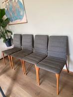 Stoelen eetkamerstoelen 4 stoelen, Ophalen, Gebruikt, Vier, Grijs