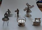 lotje zilveren miniaturen,  miniatuur., Ophalen, Zilver
