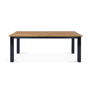 Teak uitschuifbare tafel Aberdeen 200/260 x 100 cm beschikbaar voor biedingen