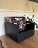 Outlet - Zwart eiken & gouden bladerbak voor vinyl LP platen, Ophalen of Verzenden, Nieuw in verpakking, 12 inch