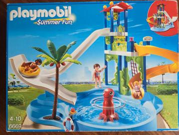 Playmobil Summerfun Zwembad met Glijbanen beschikbaar voor biedingen