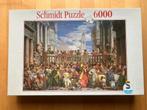 Puzzel 6000 stukjes merk Schmidt Bruiloft van Kanaän, Ophalen, Meer dan 1500 stukjes, Gebruikt, Legpuzzel