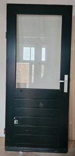 Hardhouten deur 930x2115 met driepuntsluiting, Ophalen