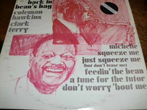 Coleman Hawkins / Clark Terry ‎Back In Bean's Bag US LP, Cd's en Dvd's, Vinyl | Jazz en Blues, Zo goed als nieuw, Jazz, 1960 tot 1980