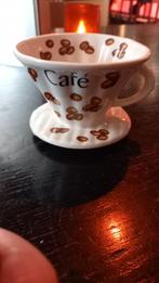 Porselein koffiefilter france 11cm doorsnee 7cm.hg., Antiek en Kunst, Ophalen of Verzenden