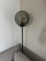 Vloerlamp zwart glas, Huis en Inrichting, Ophalen, Zo goed als nieuw, Glas, 150 tot 200 cm