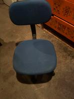 Bureaustoel, Huis en Inrichting, Bureaustoelen, Ophalen, Gebruikt, Blauw, Bureaustoel