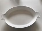 Grote geemailleerde le creuset gietijzeren ovenschaal, Ophalen of Verzenden, Zo goed als nieuw, Gietijzer, Koekenpan of Braadpan