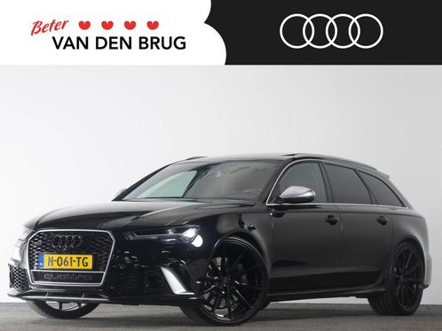 Audi RS 6 Avant 4.0 TFSI 605 PK Perfomance QUATTRO | Akrapov, Auto's, Audi, Bedrijf, Te koop, RS6, 360° camera, 4x4, ABS, Adaptive Cruise Control