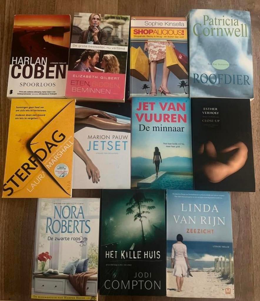 Stapel boeken(11 stuks €5 setprijs), Ophalen, Zo goed als nieuw