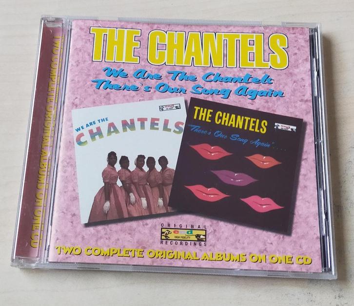 The Chantels - We Are The/There's Our Song Again CD, Cd's en Dvd's, Cd's | R&B en Soul, Gebruikt, Ophalen of Verzenden