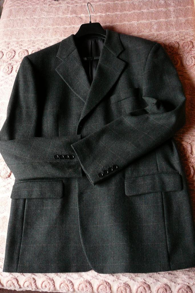 COLBERT mt 54 antraciet ruitje  NIEUW    Frans Molenaar, Maat 52/54 (L), Overige kleuren, Frans Molenaar, Nieuw