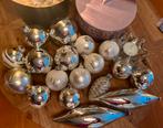 Vintage kerstballen/ Zilverglas, Diversen, Kerst, Ophalen, Zo goed als nieuw