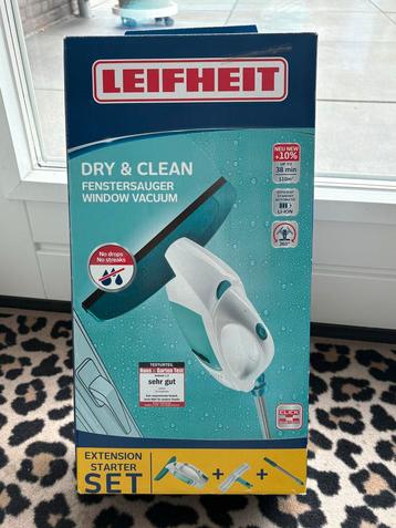 Leifheit Dry & Clean Raamstofzuiger - Nieuw! beschikbaar voor biedingen