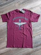 Nieuw T-shirt 75 jaar Market Garden - bordeauxrood maat M, Ophalen of Verzenden, Overige soorten, Nederland, Kleding of Schoenen