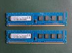 Kingston DDR3 12800 RAM geheugen 2x 4GB, Computers en Software, RAM geheugen, Gebruikt, 8 GB, DDR3, Ophalen of Verzenden