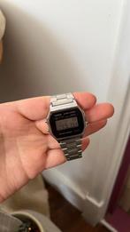Casio Vintage A158WEA-1EF Dameshorloge 33,2 mm - Zilver, Gebruikt, Staal, Polshorloge, Ophalen of Verzenden