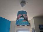Cars Plafondlamp Kinderkamer, Huis en Inrichting, Lampen | Hanglampen, Ophalen, Stof, Zo goed als nieuw, Minder dan 50 cm