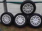 Ford KA en/of Fiat winterbanden set, Auto-onderdelen, Banden en Velgen, 14 inch, Gebruikt, 175 mm, Banden en Velgen