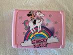 Nieuw broodtrommel / lunchbox unicorn / Minnie Mouse Disney, Ophalen of Verzenden, Nieuw
