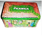 Blik van retro Verzameling Pickwick theeblik Douwe Egberts., Ophalen of Verzenden, Zo goed als nieuw, Koffie, Douwe Egberts