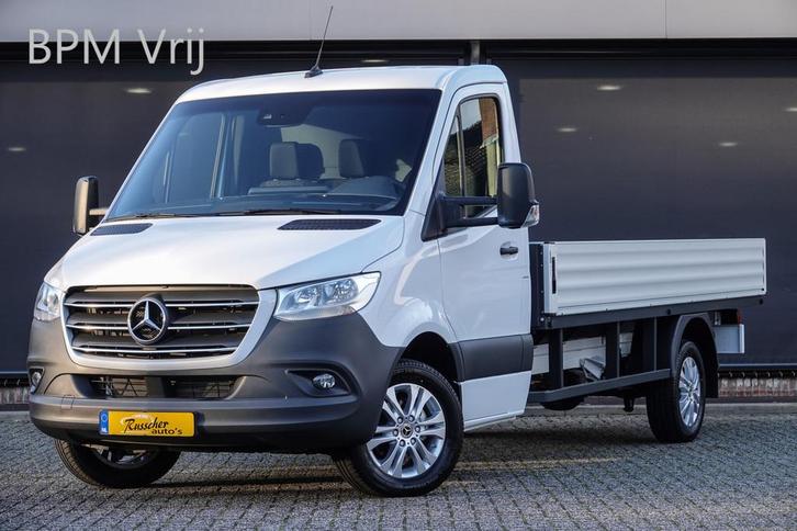 Mercedes-Benz Sprinter L3 | 317Cdi 170Pk 9G-tronic | Open La, Auto's, Bestelauto's, Bedrijf, Te koop, ABS, Adaptive Cruise Control