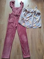 Tuinbroek Europe Kids mt 122 en top Name-it mt 122/128, Kinderen en Baby's, Kinderkleding | Maat 122, Broek, Gebruikt, Europe Kids