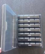 Pillendoos 7 daags 4 vaks, Ophalen of Verzenden, Nieuw