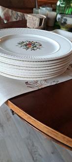 Wedgwood Conway diner borden en vierkante serveerschaal., Antiek en Kunst, Antiek | Servies compleet, Ophalen of Verzenden