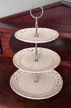 Elegant 3-laags etagère, Ophalen of Verzenden, Gebruikt