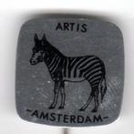 Speldje DIERENTUIN ARTIS AMSTERDAM ZEBRA (A5), Verzamelen, Verzenden, Zo goed als nieuw, Overige onderwerpen