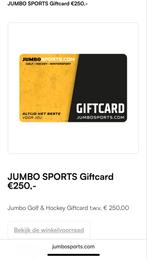 Jumbo Sports Giftcards 500 euro totaal, Tickets en Kaartjes, Kortingen en Cadeaubonnen, Eén persoon, Cadeaubon