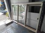 Hardhouten kozijn 2.10x1.40, Ophalen, Zo goed als nieuw, Hout, Raamkozijn
