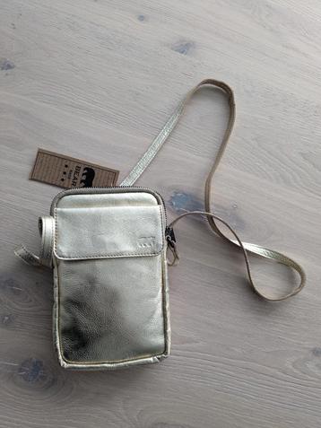Crossbody tasje Bear Design goudkleurig/champagne beschikbaar voor biedingen