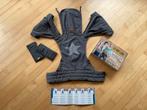 Draagdoek Bykay Mei Tai Deluxe grijs (Steel grey), Kinderen en Baby's, Babydragers en Draagdoeken, Overige merken, Draagdoek, Gebruikt