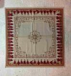 Tafelkleed België F. de Villeneuve Markies Markiezin 140/140, Huis en Inrichting, Gebruikt, Etten-Leur, Vierkant, DJT@dejuistetoon.eu