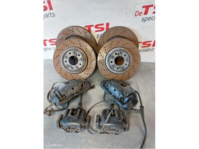 Remmenset compleet voor + achter van een BMW M3, Auto-onderdelen, Remmen en Aandrijving, BMW, Gebruikt, 3 maanden garantie, Ophalen of Verzenden