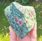 Bijzonder patroon Robijn in Zoisiet edelsteen natuursteen, Ophalen of Verzenden