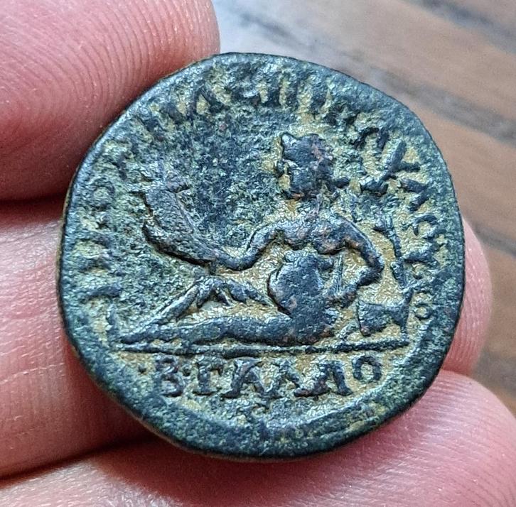 Alexander Severus - Koloniaal Philomelium 'Zeldzaam', Postzegels en Munten, Munten | Europa | Niet-Euromunten, Losse munt, Overige landen