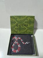 Heren Portemonnee Gucci met Slang, Sieraden, Tassen en Uiterlijk, Portemonnees, Ophalen of Verzenden, Zo goed als nieuw, Zwart