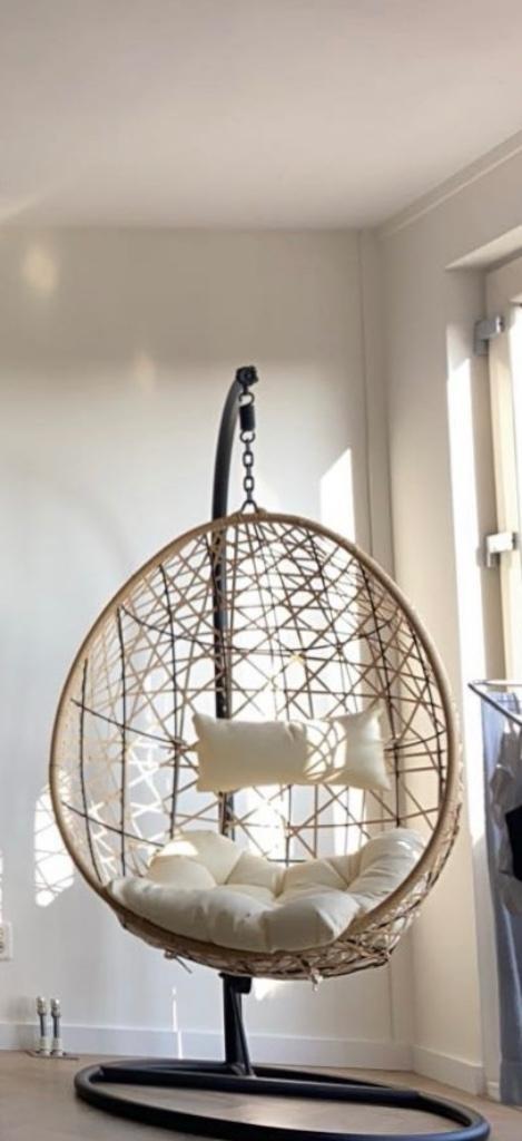 Hang/schommelstoel, Tuin en Terras, Hangmatten, Nieuw, Binnen, Buiten, Ophalen