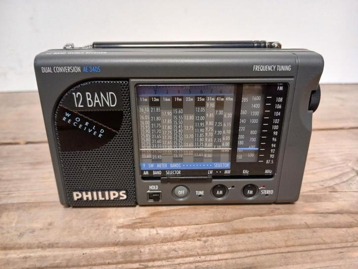 AE3405 compacte wereldontvanger, Audio, Tv en Foto, Radio's, Gebruikt, Ophalen of Verzenden