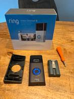 Ring Video Deurbel 2 - Nieuw grijs front + 2 batterijen, Huis en Inrichting, Deurbellen, Ophalen, Bewegingsdetectiesensor, Draadloos