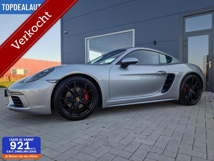 Porsche 718 Cayman 6 mnd verkocht PDK/PDLS/Cruise/Nieuwstaat, Auto's, Porsche, Bedrijf, Te koop, Cayman, ABS, Airbags, Airconditioning