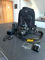 Nikon D7000 + 2 Sigma-lenzen + accessoires | Professionele D, Ophalen of Verzenden, Zo goed als nieuw, Nikon, Geen optische zoom