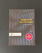 Ondernemen met Informatie - Noordhoff, Ophalen of Verzenden, Gamma, Zo goed als nieuw, HBO