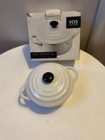 VOS Mini Pannetje Wit (Ø12cm) - Ideaal voor Tapas/Soufflé, Huis en Inrichting, Keuken | Potten en Pannen, Ophalen of Verzenden