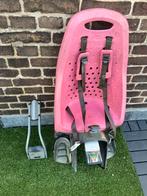 Roze Yepp Achterzitje Fietsstoeltje, Fietsen en Brommers, Fietsaccessoires | Fietsstoeltjes, Ophalen, Achterzitje, 9 t/m 18 kg